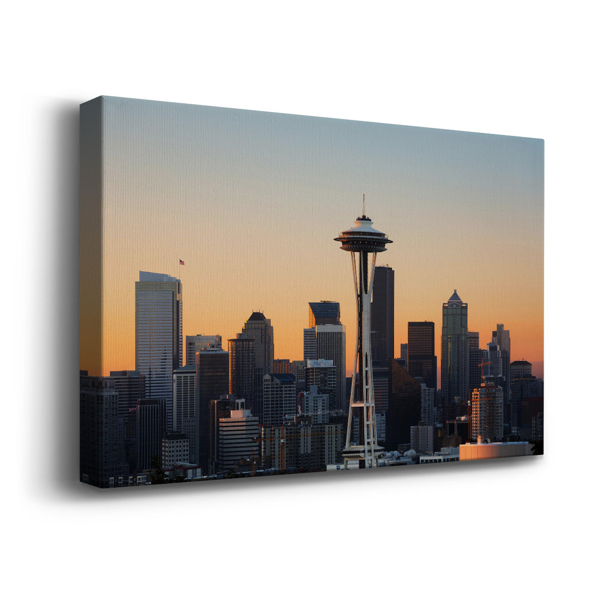 Seattle Downtown Skyline - Canvas Art Print
