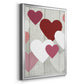 DIY Love Collection F - Modern Framed Canvas Print