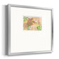 Neutral Blooms IV Premium Framed Print Double Matboard