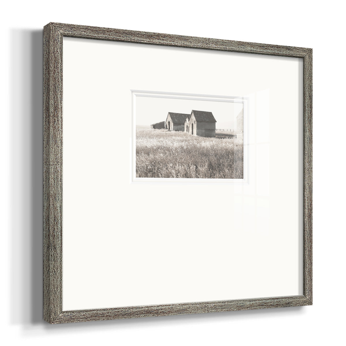 Neutral Barn Premium Framed Print Double Matboard