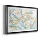 Curves and Waves VI - Modern Framed Art Print