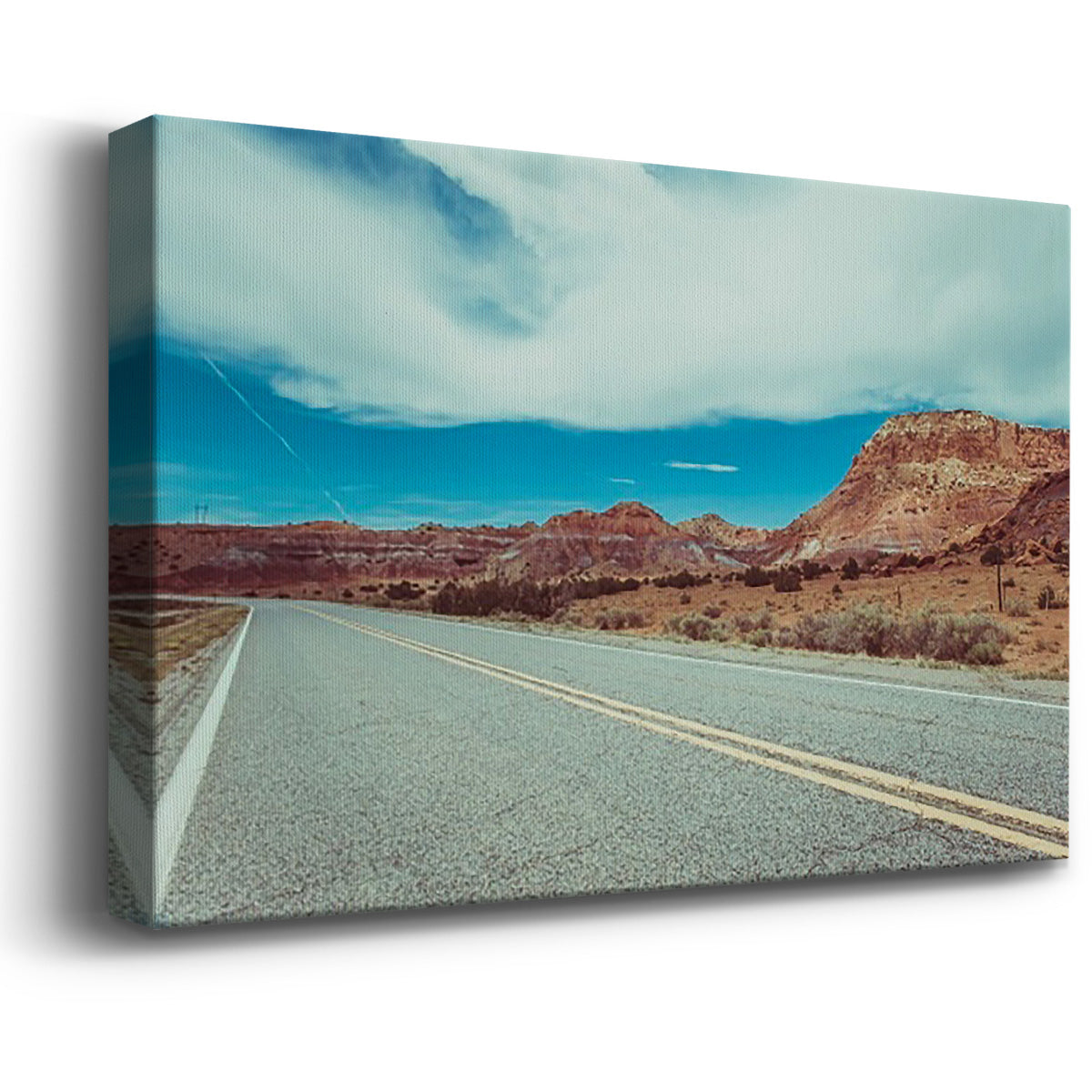 New Mexico Drive I Premium Gallery Wrapped Canvas - Ready to Hang