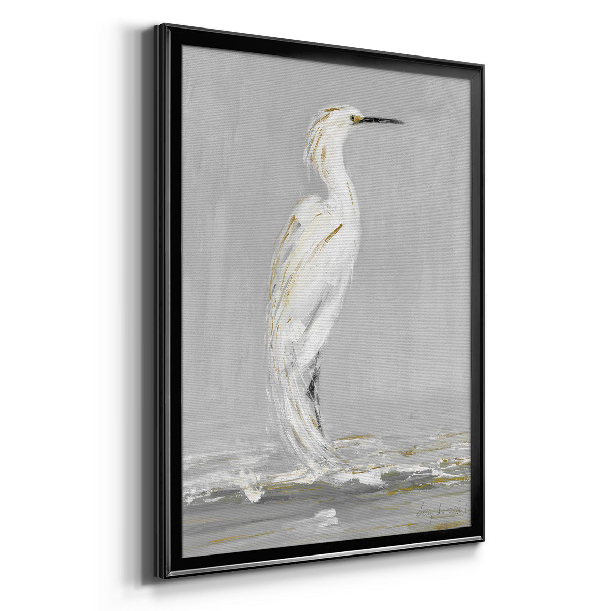 Coast Watching I - Modern Framed Canvas Print