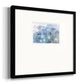 Dandelion and Agapanthus Premium Framed Print Double Matboard