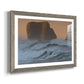 To the Shore - Barnwood Framed Art Print