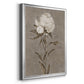 Pretty As A Peony II - Modern Framed Canvas Print