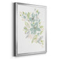 Seafoam Petals IV - Modern Framed Canvas Print