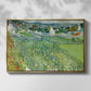 Vineyards at Auvers, 1890 - Floater Framed Canvas Print