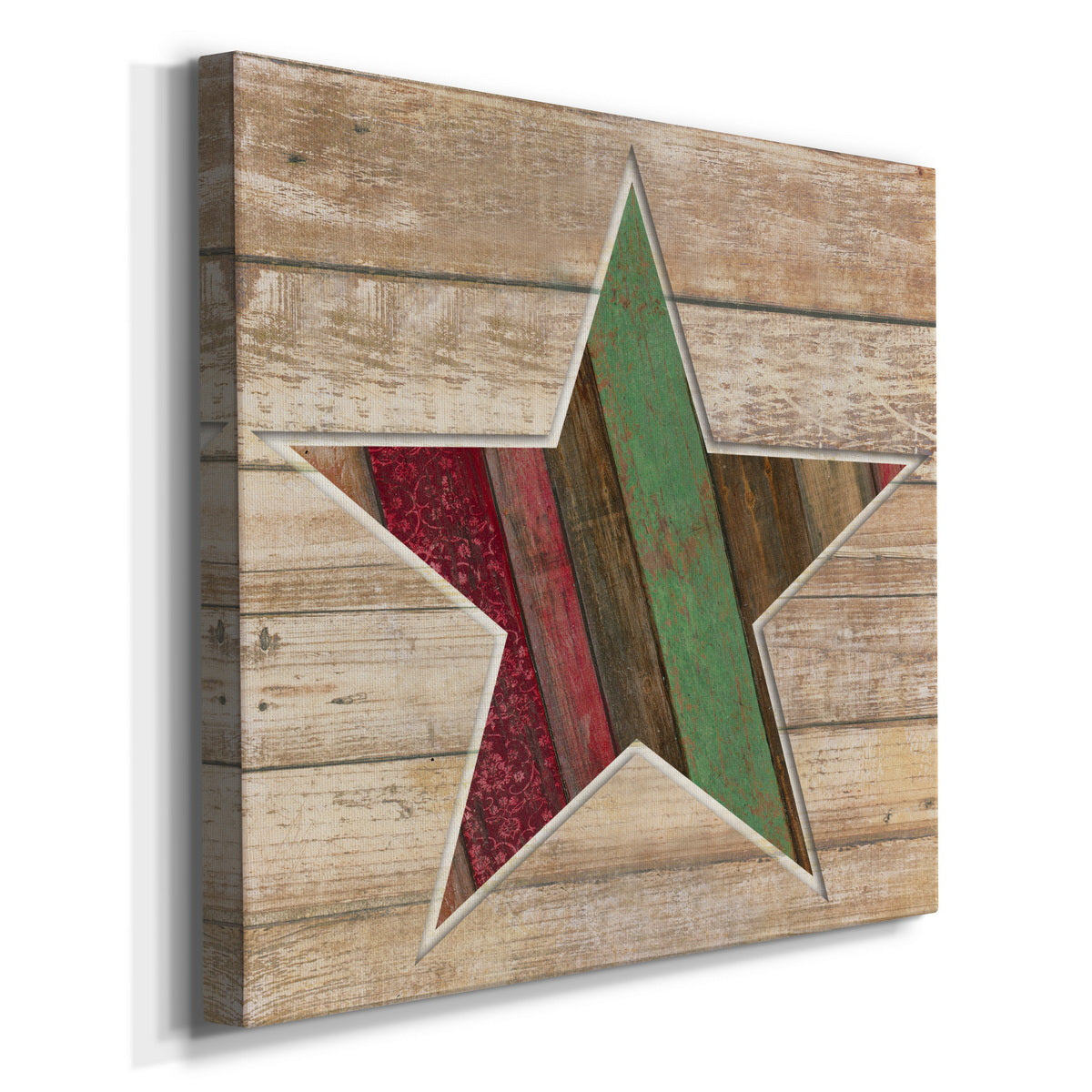 Holiday Star-Premium Gallery Wrapped Canvas - Ready to Hang