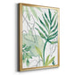 Tropical Palm Chorus III - Modern Framed Canvas Print