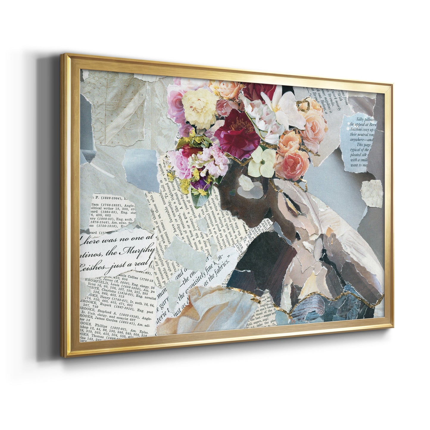 Contemplation II - Modern Framed Canvas Print