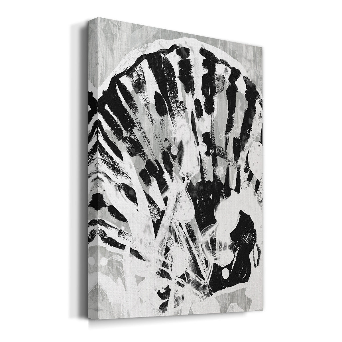 Ocean Inkblot II - Canvas Art Print