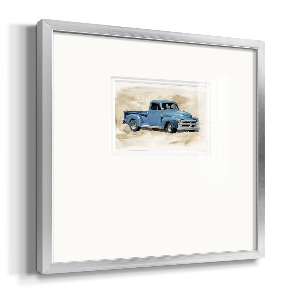 Pickup I Premium Framed Print Double Matboard