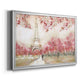 Spring In Paris - Modern Framed Canvas Print