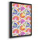 Love Loudly Collection E - Modern Framed Canvas Print