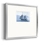 Misty Sail Premium Framed Print Double Matboard