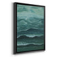 Sandbar Break I - Modern Framed Canvas Print