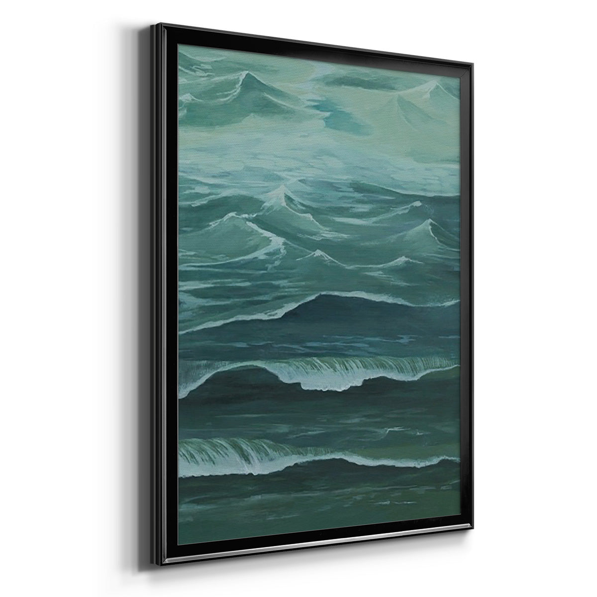 Sandbar Break I - Modern Framed Canvas Print