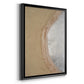 Silver Lake III - Modern Framed Canvas Print