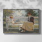 Eleanor and Benny, 1916 - Floater Framed Canvas Print