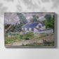 Houses in Auvers, 1890 - Floater Framed Canvas Print