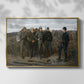 Prisoners from the Front, 1866 - Floater Framed Canvas Print