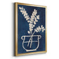 Vessel on Indigo II - Modern Framed Canvas Print