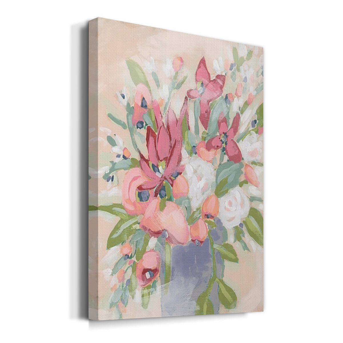 Blush Array I Premium Gallery Wrapped Canvas - Ready to Hang