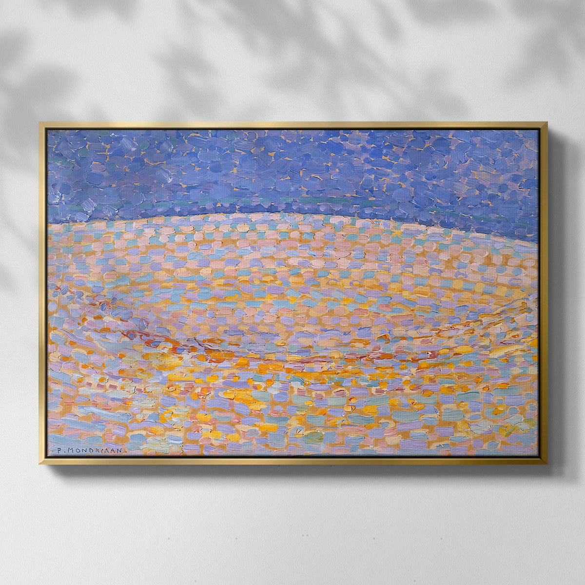 Dune III, 1909 - Floater Framed Canvas Print