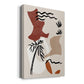 Soft Palms II Premium Gallery Wrapped Canvas - Ready to Hang