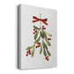 Mistletoe Bow I Premium Gallery Wrapped Canvas - Ready to Hang