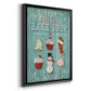Mrs. Claus Bake Shop - Modern Framed Canvas Print