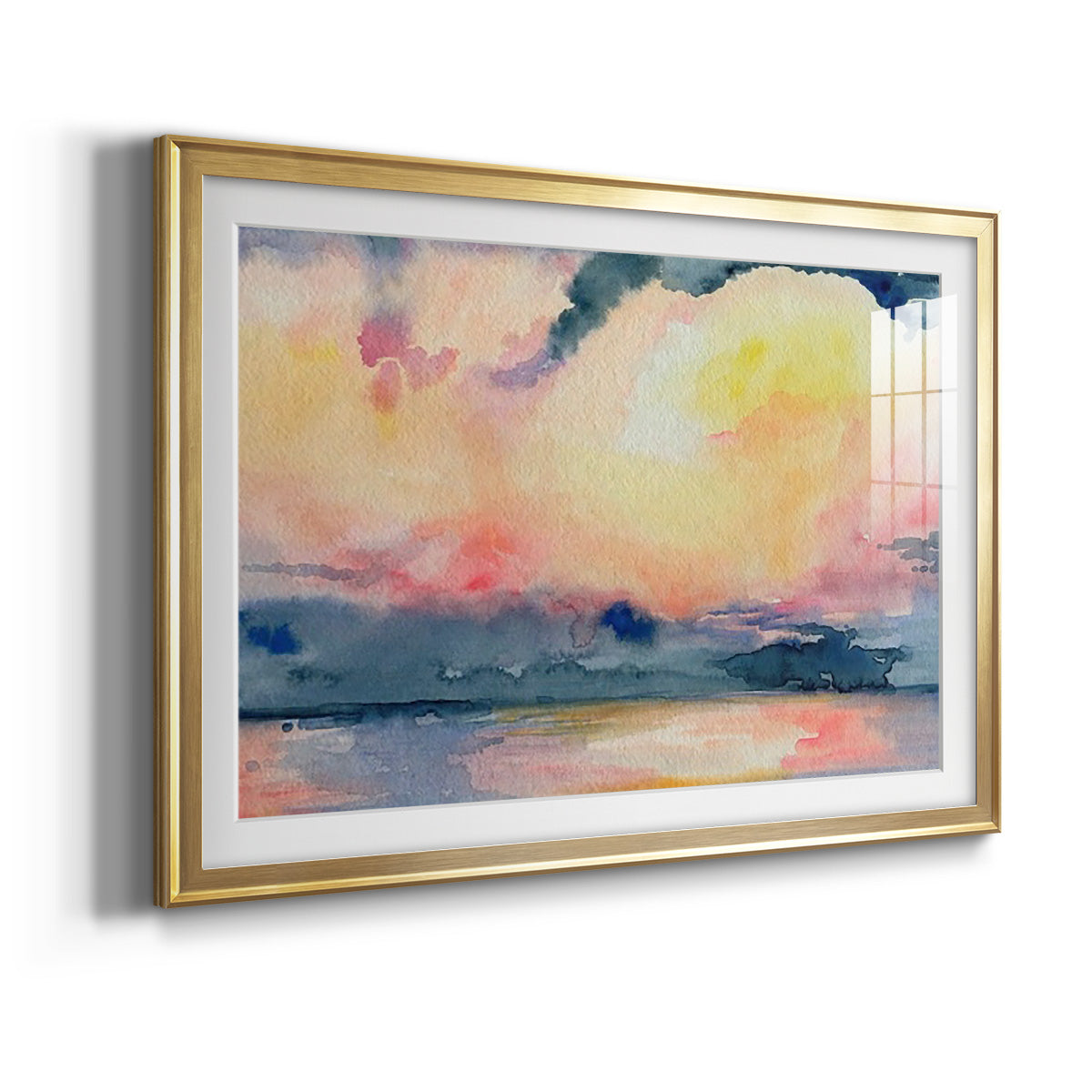 Prism Seascape III - Modern Framed Art Print