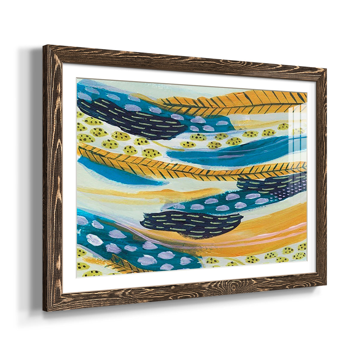 Feathery III-Premium Framed Print - Ready to Hang