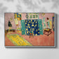 The Pink Studio (L'Atelier Rose), 1911 - Floater Framed Canvas Print