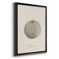 Shore Treasure Study I - Modern Framed Canvas Print