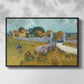 Farmhouse in Provence, 1888 - Floater Framed Canvas Print