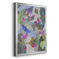 Monaco Hill Garden - Modern Framed Canvas Print