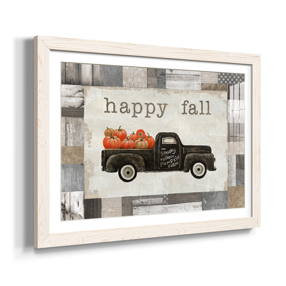 Spooky Hollow Farm - Barnwood Framed Art Print