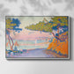 Golfe Juan, 1896 - Floater Framed Canvas Print