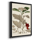 Leaves & Berries I - Modern Framed Canvas Print