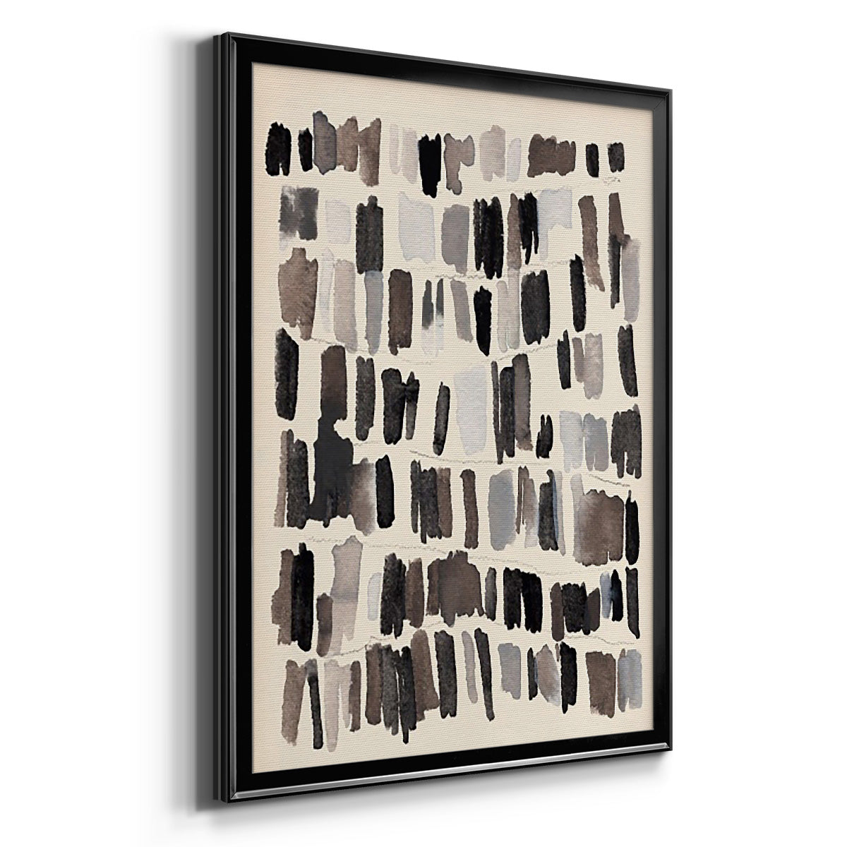 Chalk and Flint IV - Modern Framed Canvas Print