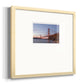 Golden Gate Span- Premium Framed Print Double Matboard