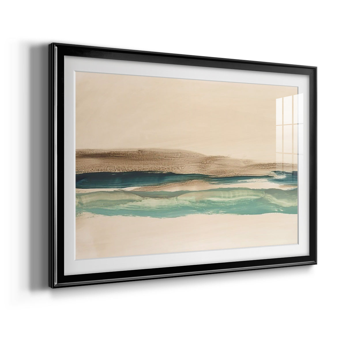 Layered Horizon I Premium Framed Print - Ready to Hang