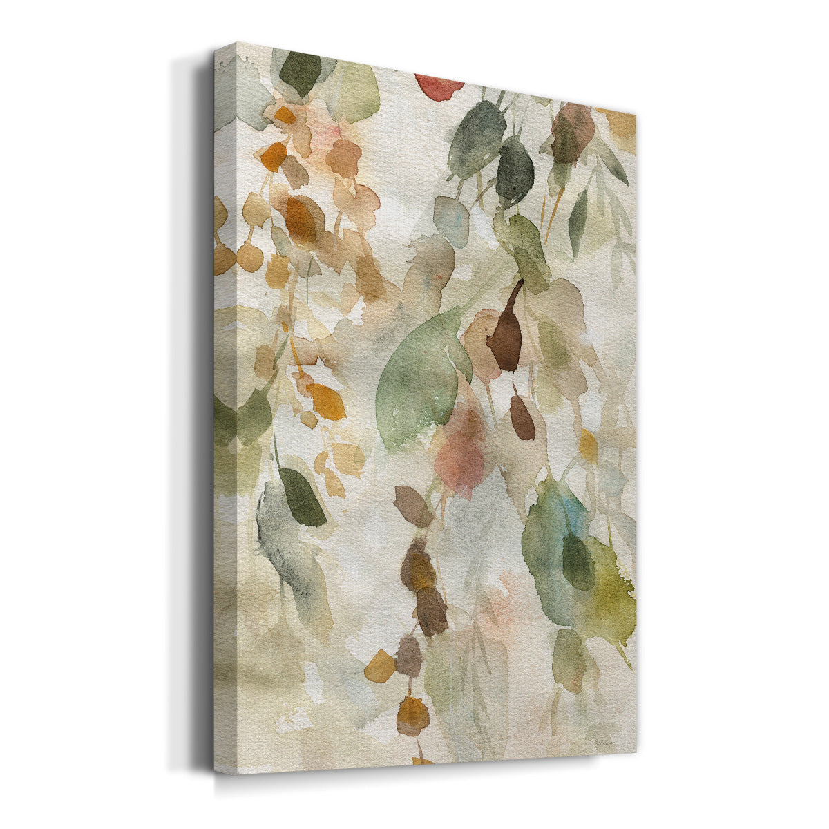 Cascading Nature I Premium Gallery Wrapped Canvas - Ready to Hang