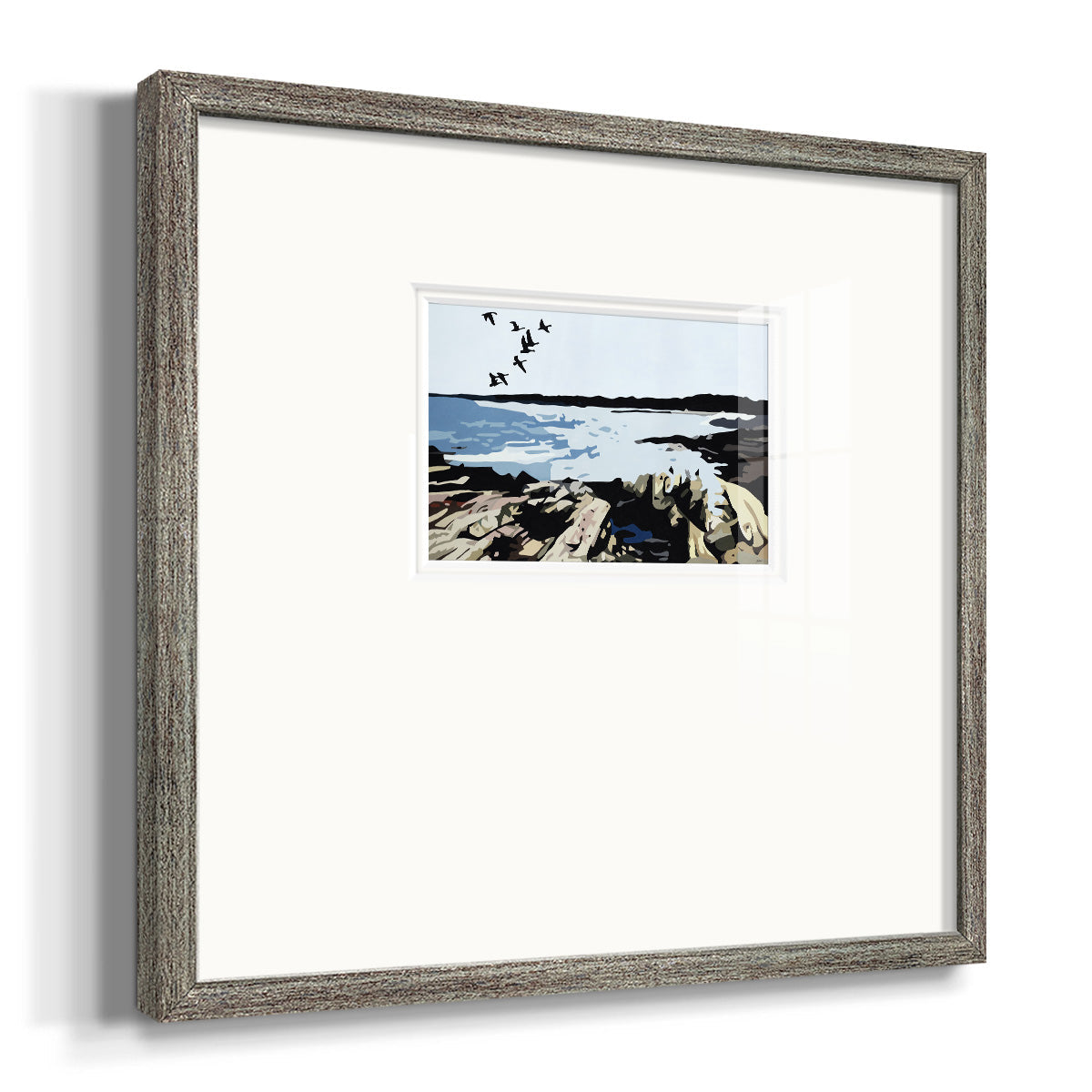 Maine Event Premium Framed Print Double Matboard