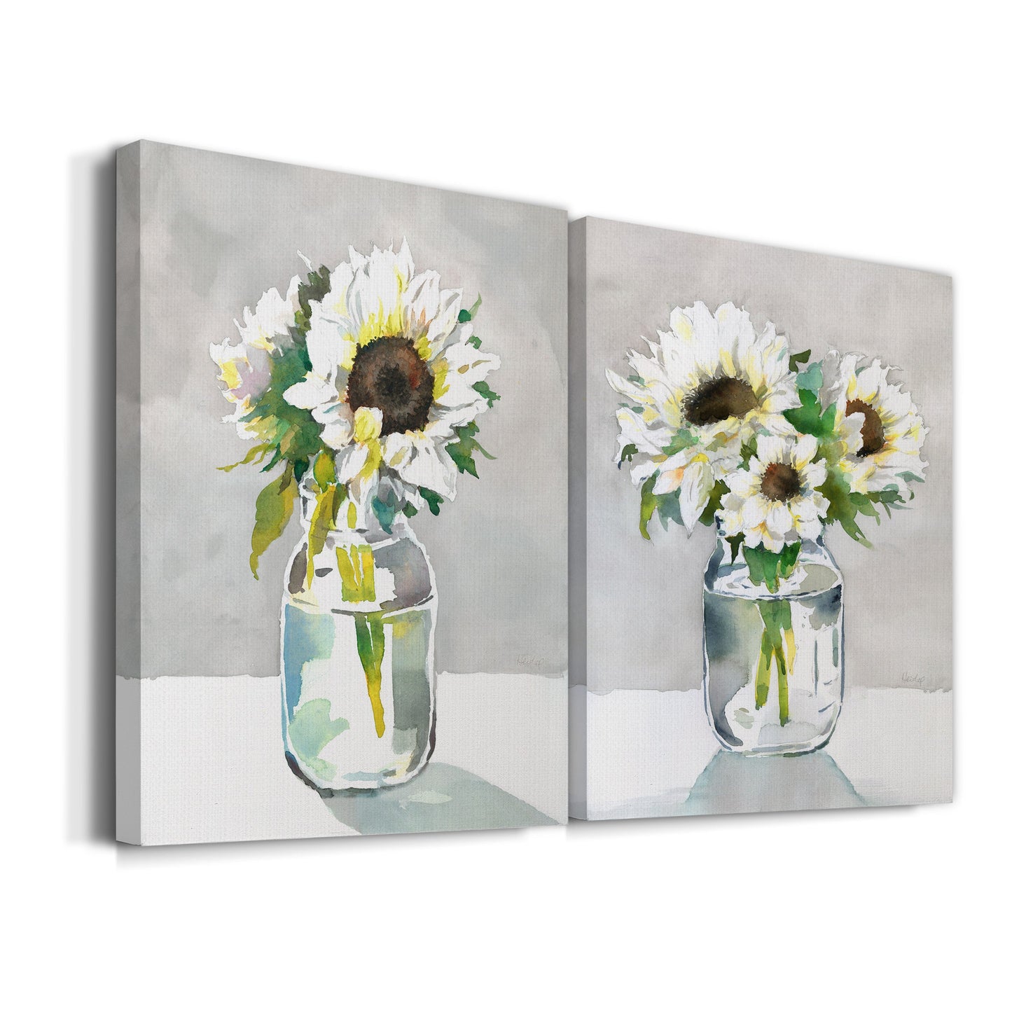 Sunflower I Premium Gallery Wrapped Canvas - Ready to Hang