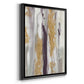 Tumultuous Amethyst II - Modern Framed Canvas Print
