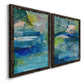 Spring Winds VII - Premium Framed Canvas 2 Piece Set - Ready to Hang