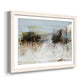 Wintery Horizon I - Barnwood Framed Art Print